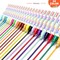 Chalk Markers (Neon+Pastel) 24 Colors Erasable with Bullet/Chisel Reversible Tips, Liquid Drawing Chalk Pens for Blackboard, Chalkboard, Whiteboard, Calendar, Cars, Window, Glass, Mirror
